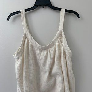 NWT Sz L Vici Beige Top